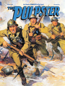 Draft cover of 'The Pulpster' #27